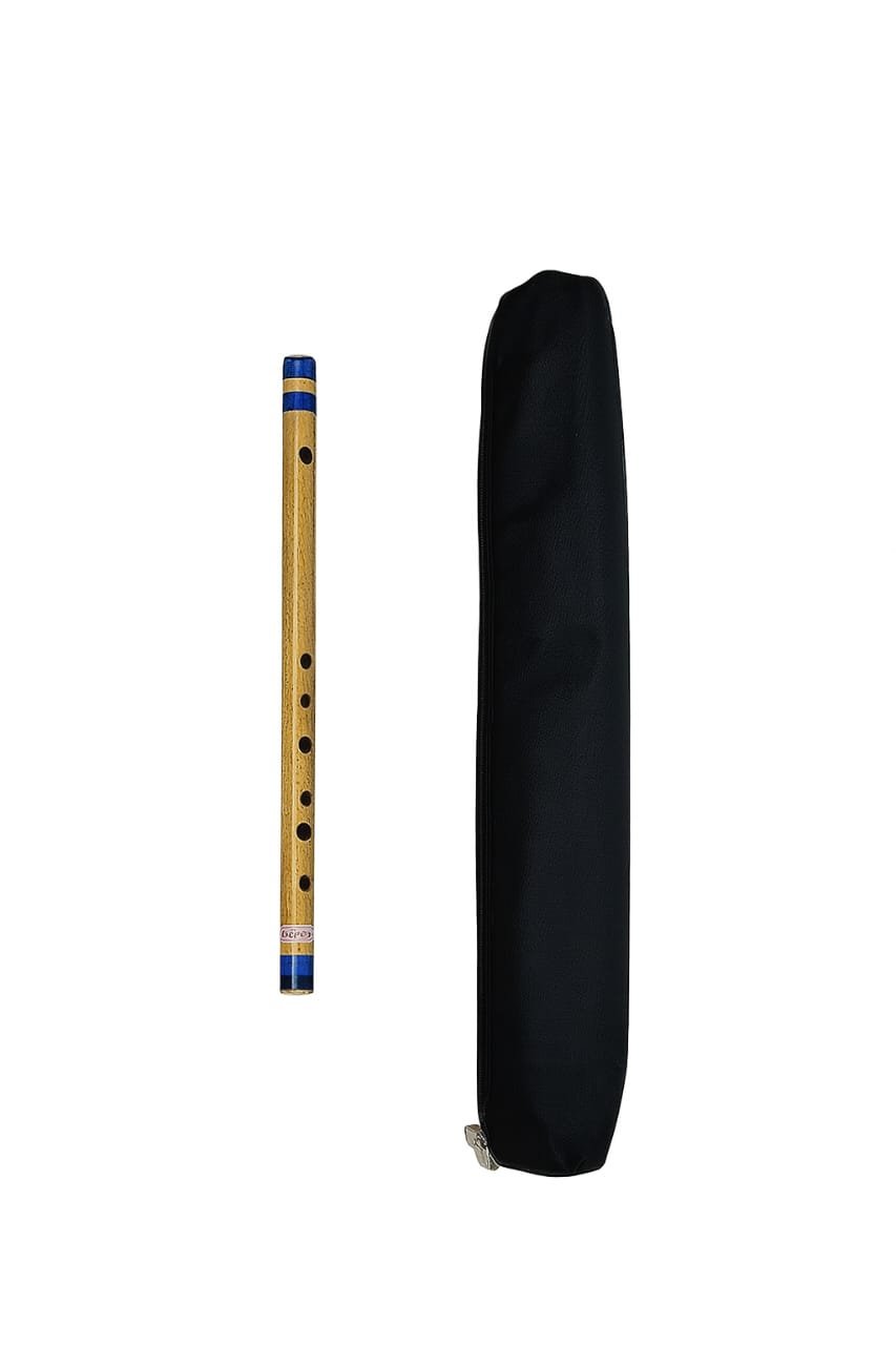 Flute / Bansuri Medium Horizontal D White2