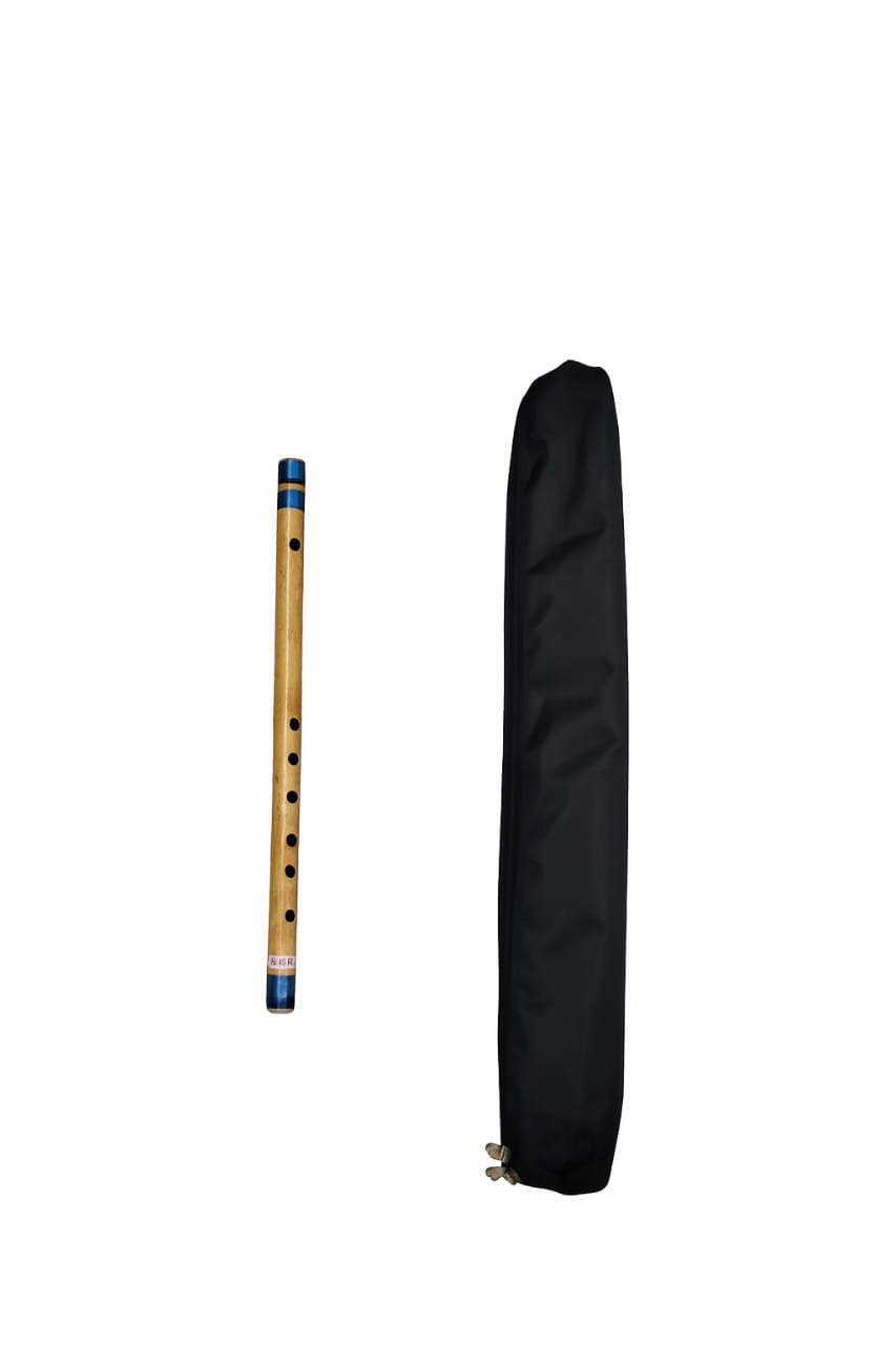 Flute / Bansuri Medium Horizontal D# Black2